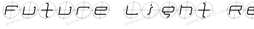 Future Light Reguar字体转换